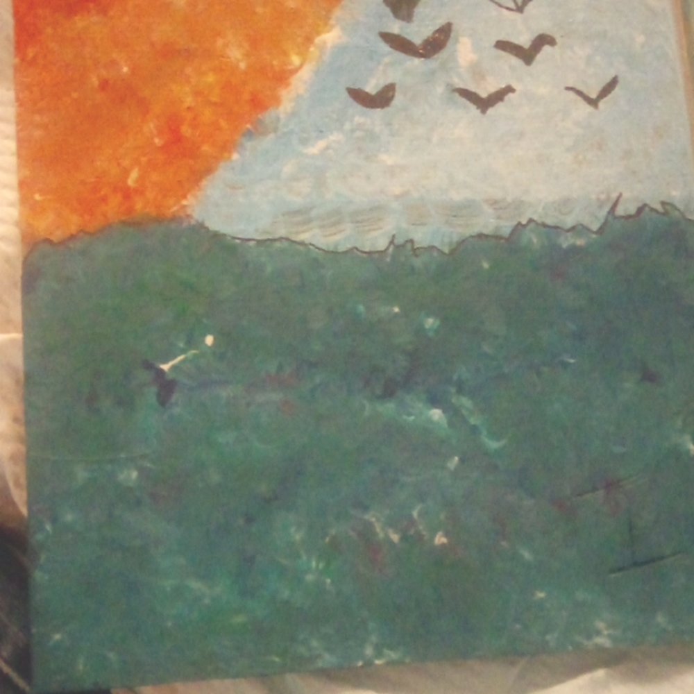 Ocean painting
